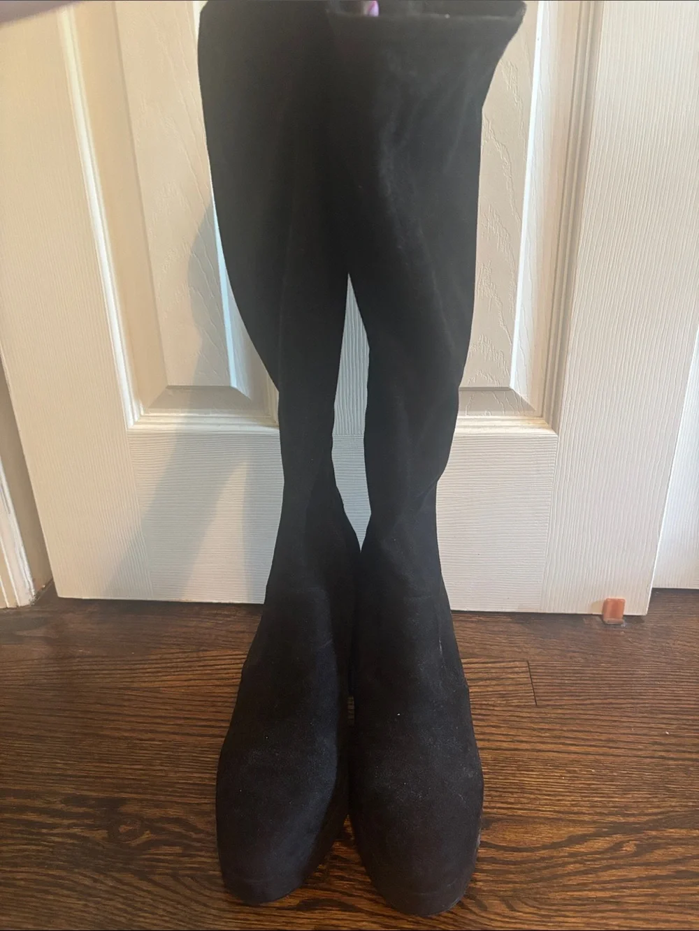 Steve Madden Twain Platform Knee-High Stretch Boots